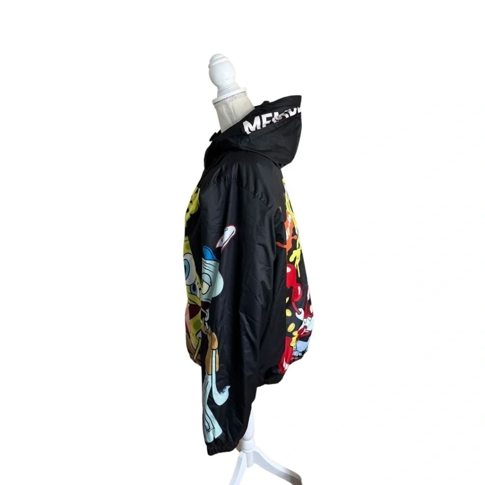 Members Only X Nickelodeon SpongeBob SquarePants Puffer All Over Print Jacket Co